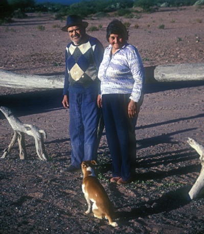 Victorino Herrera and his wife, in San Juan, 1991. From Sereno, 2013