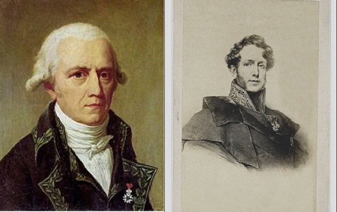 Jean-Baptiste Lamarck(1744- 1829) and  Jacques Boucher de Crèvecœur de Perthes (1788 - 1868) (From Wikimedia Commons)