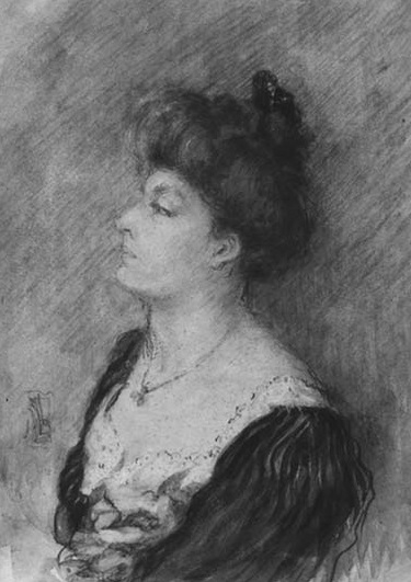 Dorothea Bate c. 1906, by her sister Leila Luddington.